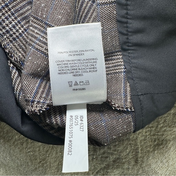 Express Checkered Mini Skirt with Buckles - Picture 7 of 7